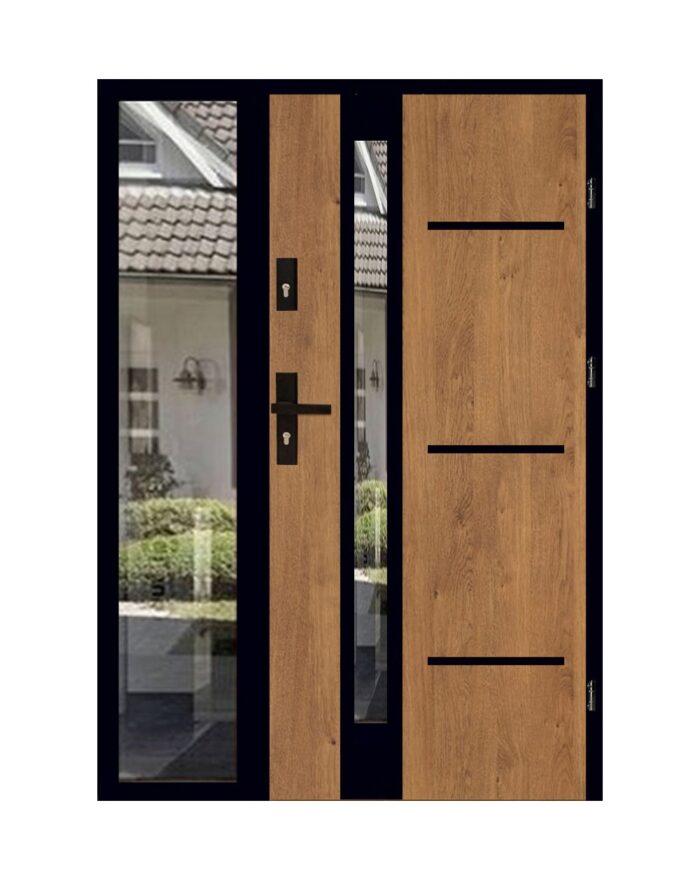 Db inox 4zd3 lustro black alu 85mm - obrazek 2