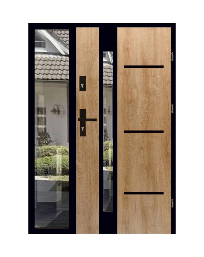Db inox 4zd3 lustro black alu 85mm - obrazek 3