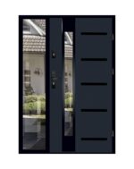 DB INOX 4ZD5 BLACK ALU LUSTRO 85MM - obrazek 5