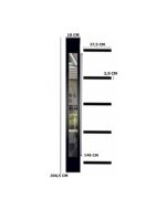 DB INOX 4ZD5 BLACK ALU LUSTRO 85MM - obrazek 8