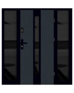 DB2 INOX 4-S BLACK ALU CIEMNY REFLEKS 85MM - obrazek 3