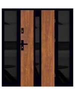 DB2 INOX 4-S BLACK ALU CIEMNY REFLEKS 85MM - obrazek 4