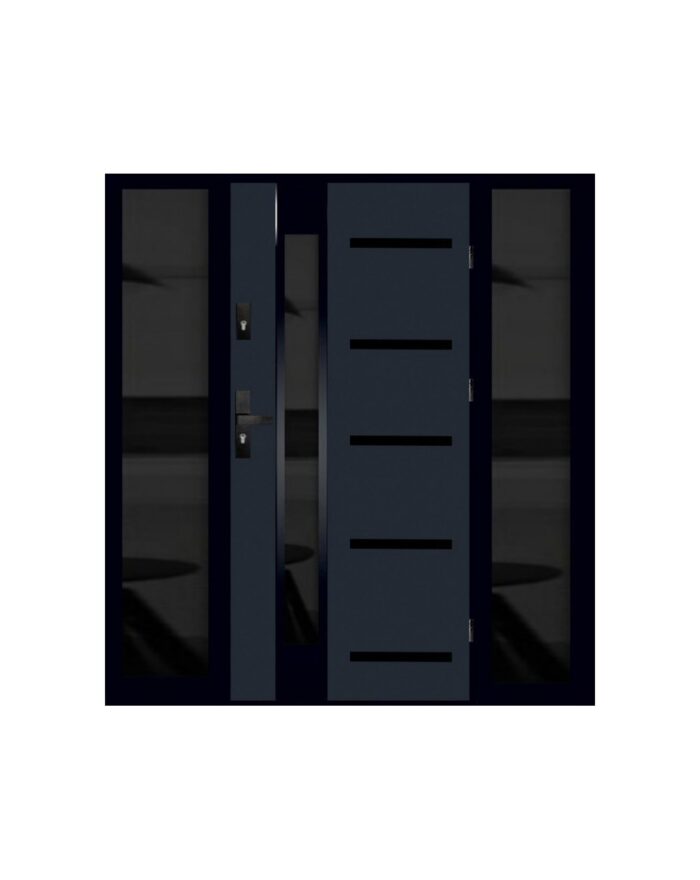 Db2 inox 4zd5 black alu ciemny refleks 85mm - obrazek 3