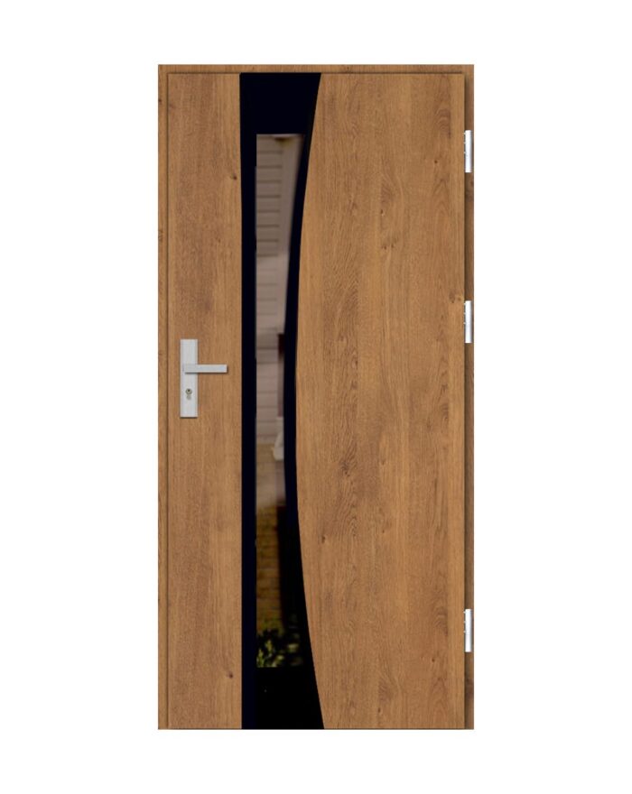 Passive 90mm inox 14 black refleks - obrazek 3