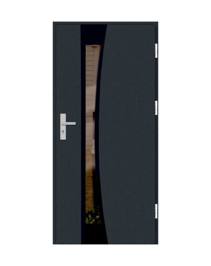 Passive 90mm inox 14 black refleks - obrazek 7