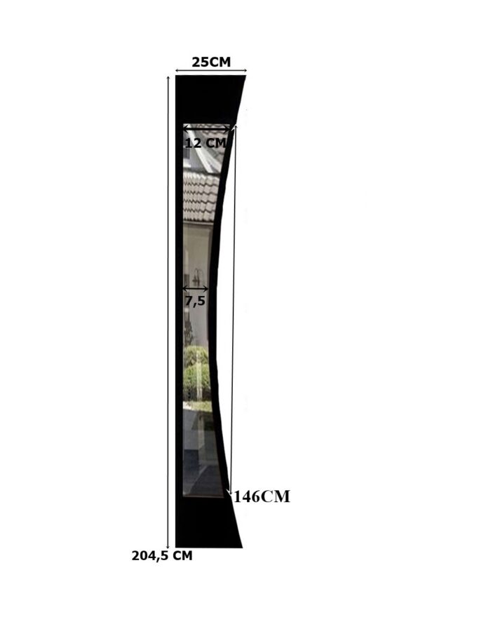 Passive 90mm inox 14 black refleks - obrazek 9