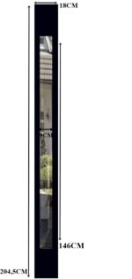 DRZWI ZEWNĘTRZNE JEDNOSKRZYDŁOWE 72MM INOX 4-T5 STANDARD, ud 1,3 CZYSTE POWIETRZE - obrazek 5